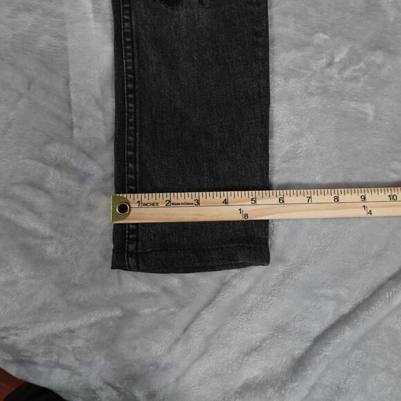 Ksubi Van Winkle Angst Fire Patch Skinny Jeans Womens 28 (Fits 26x27.5) Altered - Picture 13 of 15